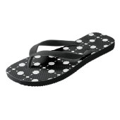 Witte Stippen, Stippenpatroon, Stippen, Gestippeld Teenslippers (Schuin)
