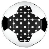Witte Stippen, Stippenpatroon, Stippen, Gestippeld Voetbal (Gedraaid)