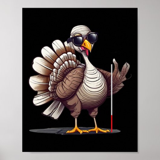 Witte Stock Bewustzijn Thanksgiving Coms Oriëntati Poster (Voorkant)