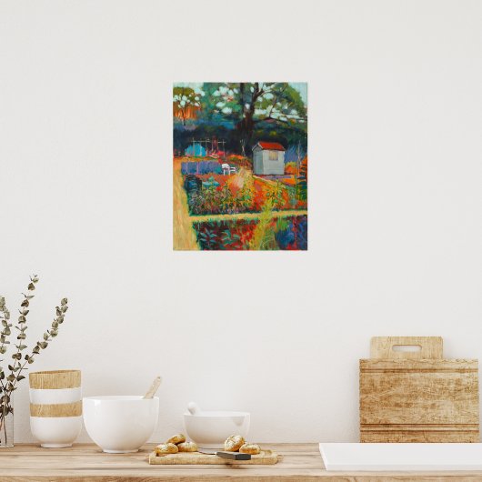 Witte Stoel Poster (Keuken)