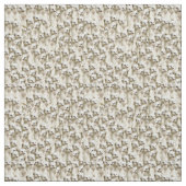 Witte stokstaartjes, stof (Swatch)