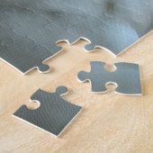 Witte storm met ongecrediteerde expressie dierkuns legpuzzel (Zijkant)