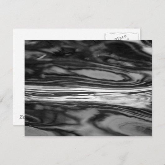 Witte streep briefkaart (Voorkant / Achterkant)