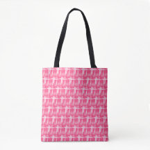 Witte streken op roze