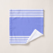 Witte Strepen Bad Handdoek (Wasdoekje)