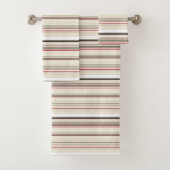  witte strepen bad handdoek (Insitu)