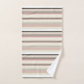  witte strepen bad handdoek (Handdoek)