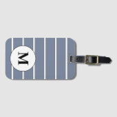 Witte strepen bagagelabel (Voorkant (horizontaal))