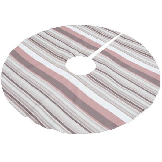 Witte strepen kerstboom rok (Gekanteld)