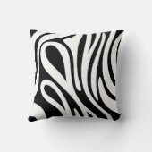 Witte strepen kussen (Achterkant)