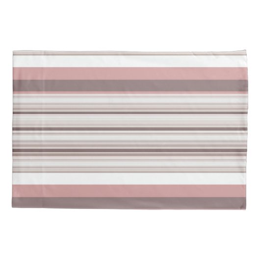 Witte strepen kussensloop (Achterkant-Links)