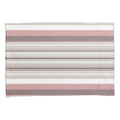 Witte strepen kussensloop (Voorkant-Rechts)