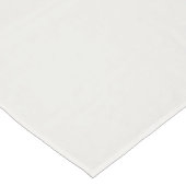 Witte strepen op melkwit. tafelkleed (Gekanteld)
