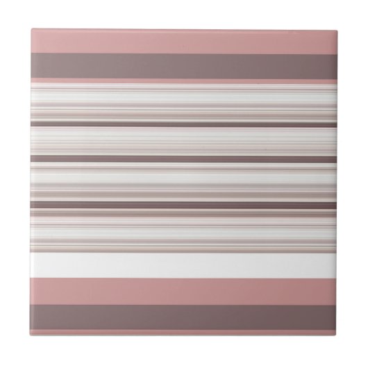 Witte strepen tegeltje (Voorkant)