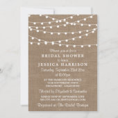 Witte strijklichten op bijtende Vrijgezellenfeest Kaart (Voorkant)