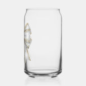 witte strik blikvorm glas (Links)