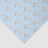 Witte strik luxe tissuepapier (Detail)