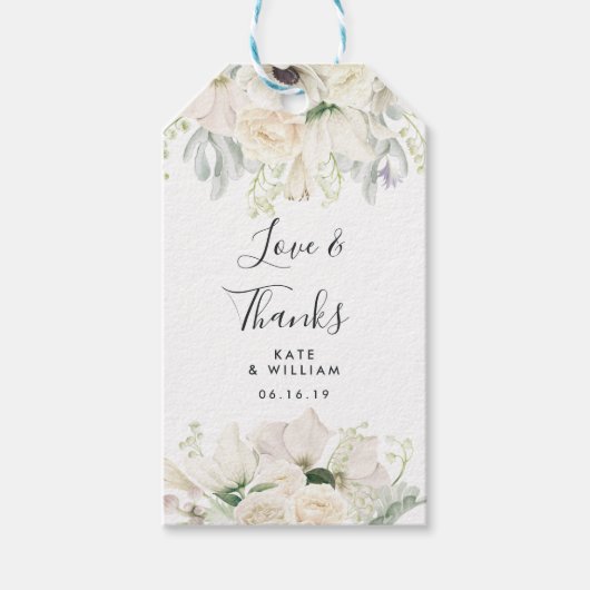 WITTE  STROMEN | Labels voor weddenschappen met ca Cadeaulabel (Voorkant)