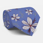 WITTE STROOM, BLAUWE ACHTERGROND STROPDAS (Opgerold)