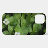 WITTE STROOM MET GROENE LEAVES Case-Mate iPhone CASE (Achterkant (horizontaal))