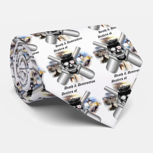 Witte Stropdas (Opgerold)