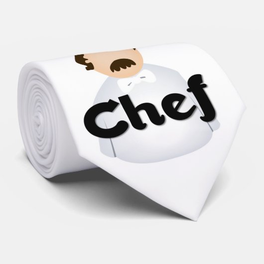 Witte Stropdas (Opgerold)