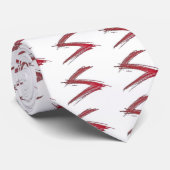 Witte stropdas laag (Opgerold)