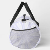 Witte Sunburst Monogram Zwarte Cirkel Plunjezak (Rechts)