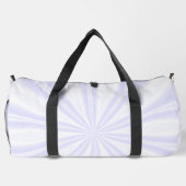 Witte Sunburst Monogram Zwarte Cirkel Plunjezak (Achterkant)