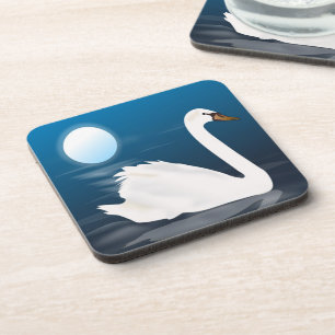 WITTE SWAN BIER ONDERZETTER