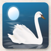 WITTE SWAN BIER ONDERZETTER (Voorkant)