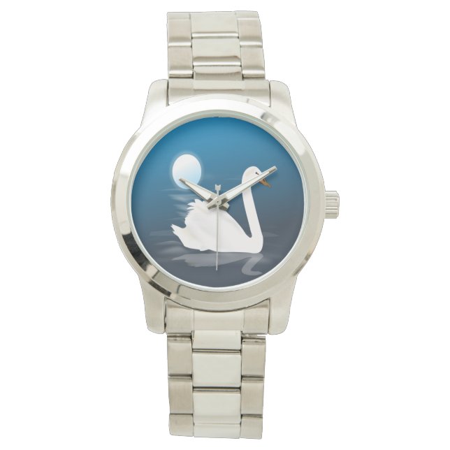 WITTE SWAN HORLOGE (Voorkant)