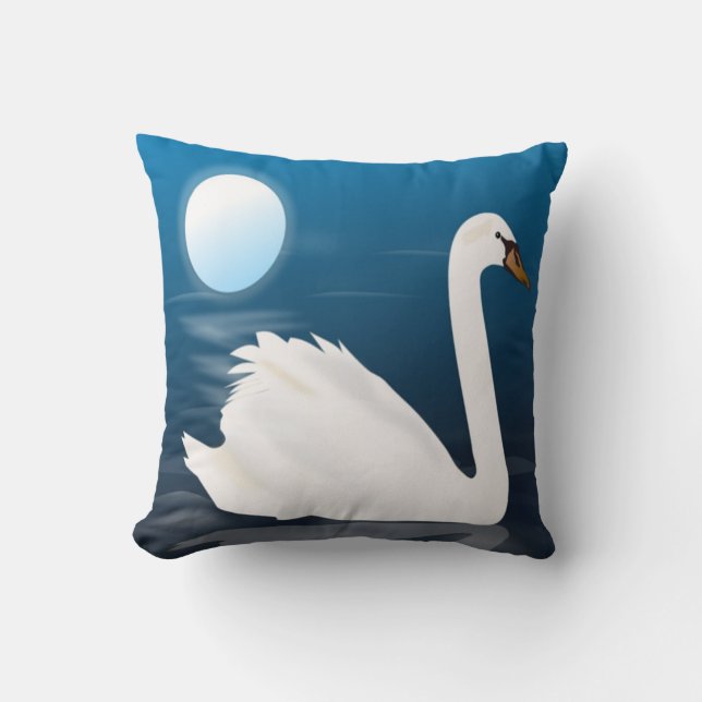 WITTE SWAN KUSSEN (Voorkant)