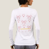 Witte sweatshirt voor vrouwen (Achterkant)