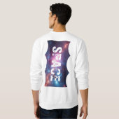 Witte sweatshirts trui (Achterkant volledig)