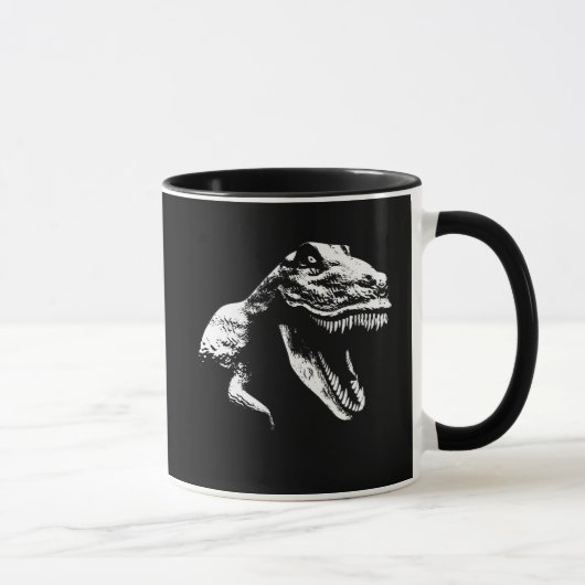 Witte T Rex Mok (Rechts)