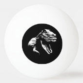 Witte T Rex Pingpongbal (Achterkant)