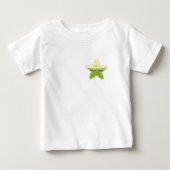 witte t-shirt bedrukt met natuur (Voorkant)
