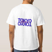 witte T-shirt met esthetisch ontwerp  (Achterkant)
