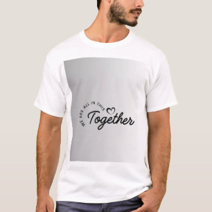 Witte T-shirt met halve mouw