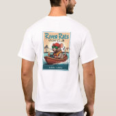 Witte t-shirt met korte mouwen (Achterkant)