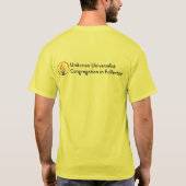 Witte T-shirt met UUCF-logo en CORESIST (Achterkant)