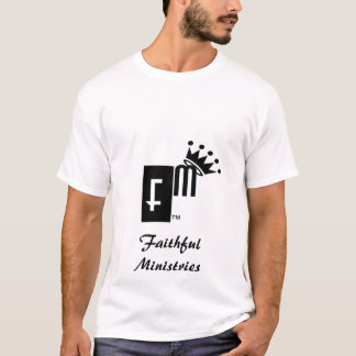 Witte t-shirt van de ministeries