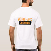 witte t-shirt voor mannen (Achterkant)
