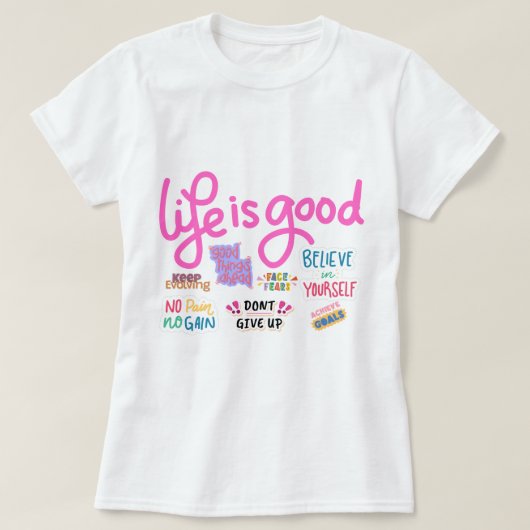 Witte T-shirt voor vrouwen (Design voorkant)