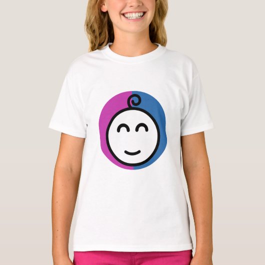 Witte T-shirts voor meisjes (Voorkant)