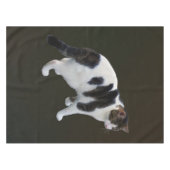 Witte tablet met donkere pleisters tafelkleed (Voorkant (Horizontaal))
