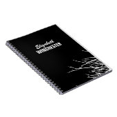Witte takken notitieboek (Rechterzijde)