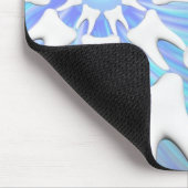 Witte Tand Mandala Design Tandarts Mousepad Muismat (Hoek)