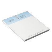 Witte Tandspiegel Caduceus Tandenborstel Medisch Notitieblok (Schuin)